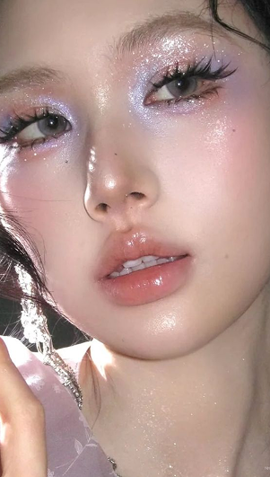 K-Pop idol inspired makeup look 1