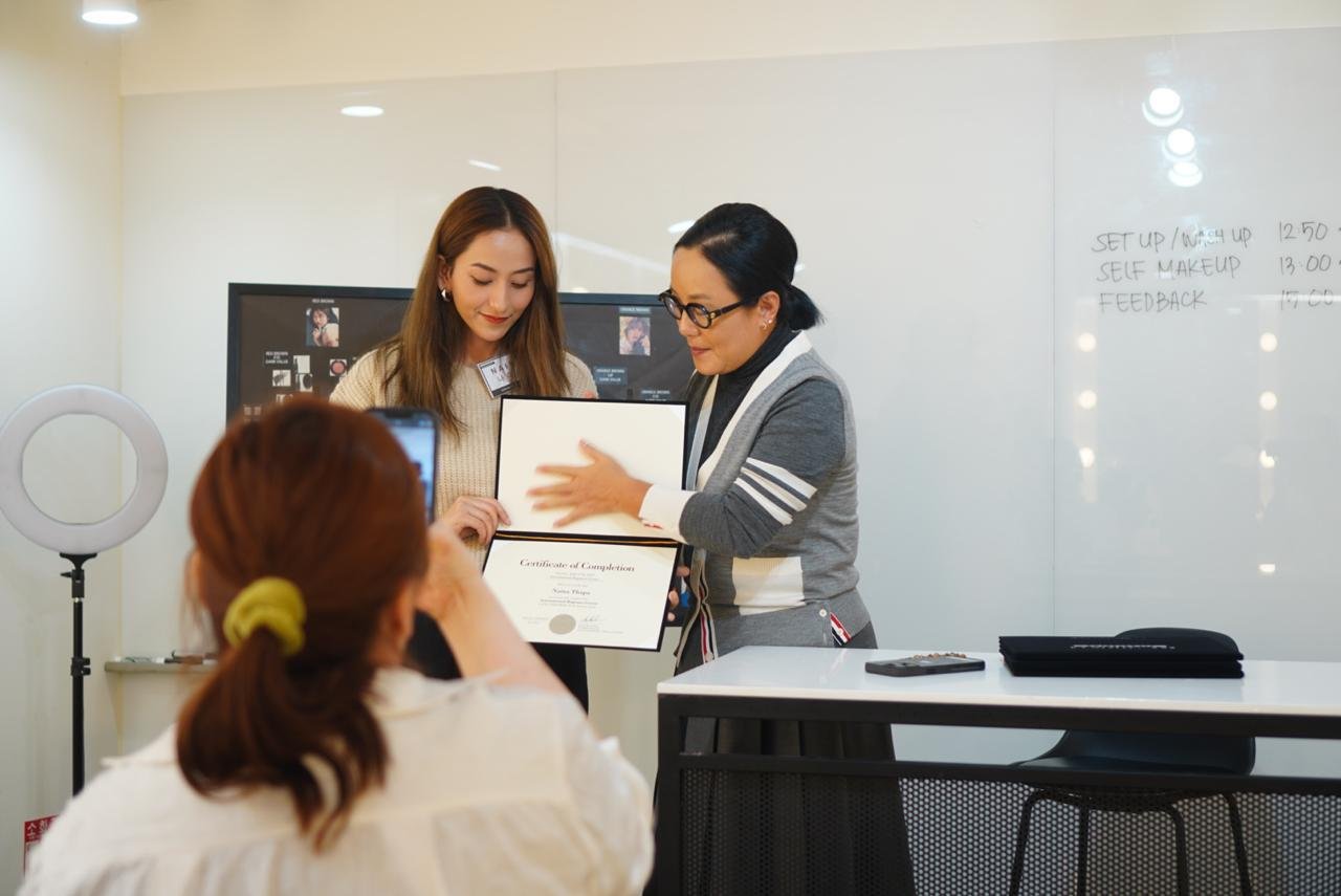 Training session with Jung Saem Mool